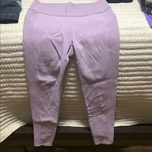 All in Motion Women's Lilac Ribbed Leggings
